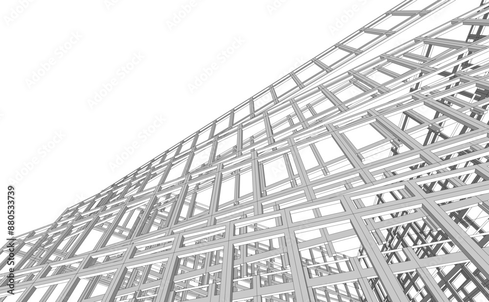 Fototapeta premium abstract architecture