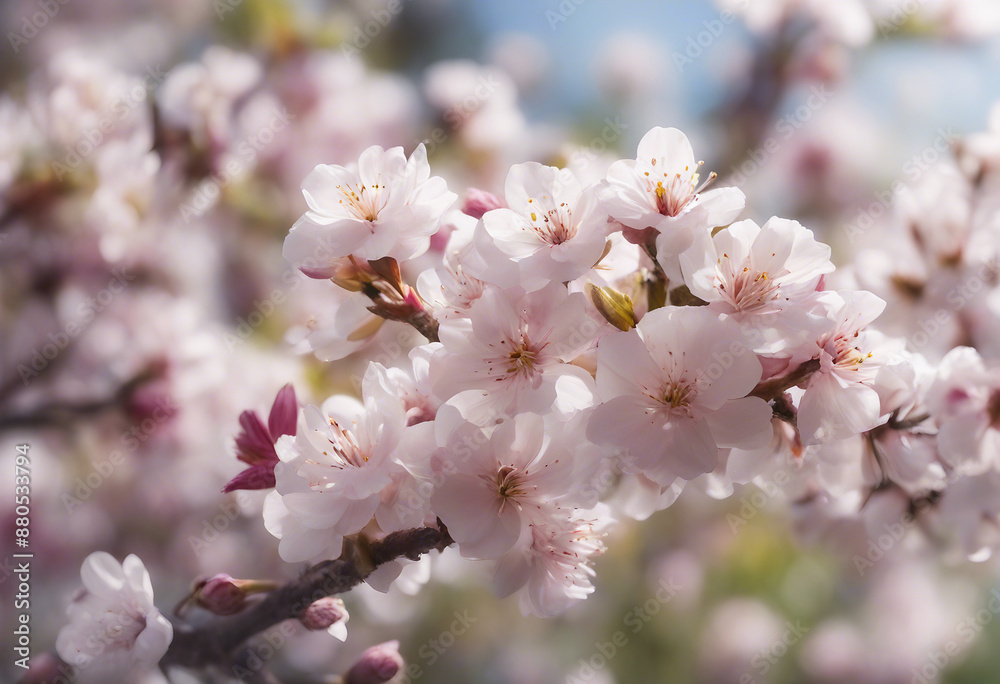 Painting picture of fragrant and colorful flowers putting on white background emphasize the beautifu Painting picture of fragrant and colorful flowers putting on white background emphasize the beautifu