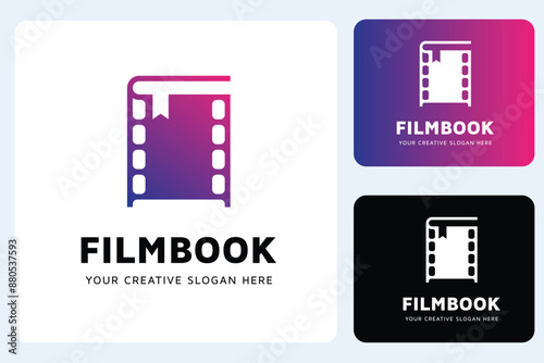 Book Film Logo Design Template