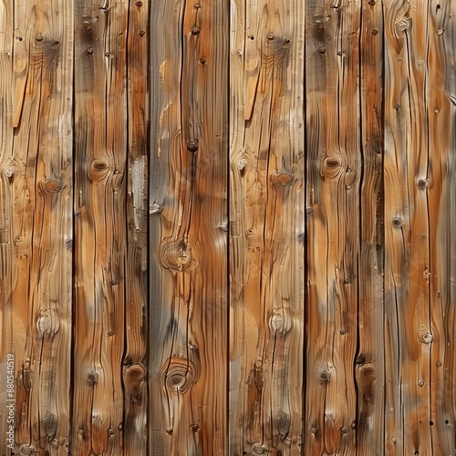 Close Up of a Wooden Fence Made of Planks