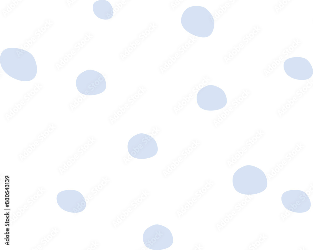 Snow - Abstract Circles Vector Graphic Snow - Abstract Circles Vector Graphic