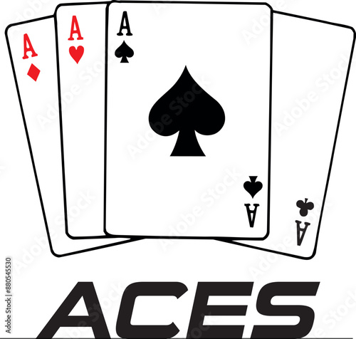 Playing Cards Aces