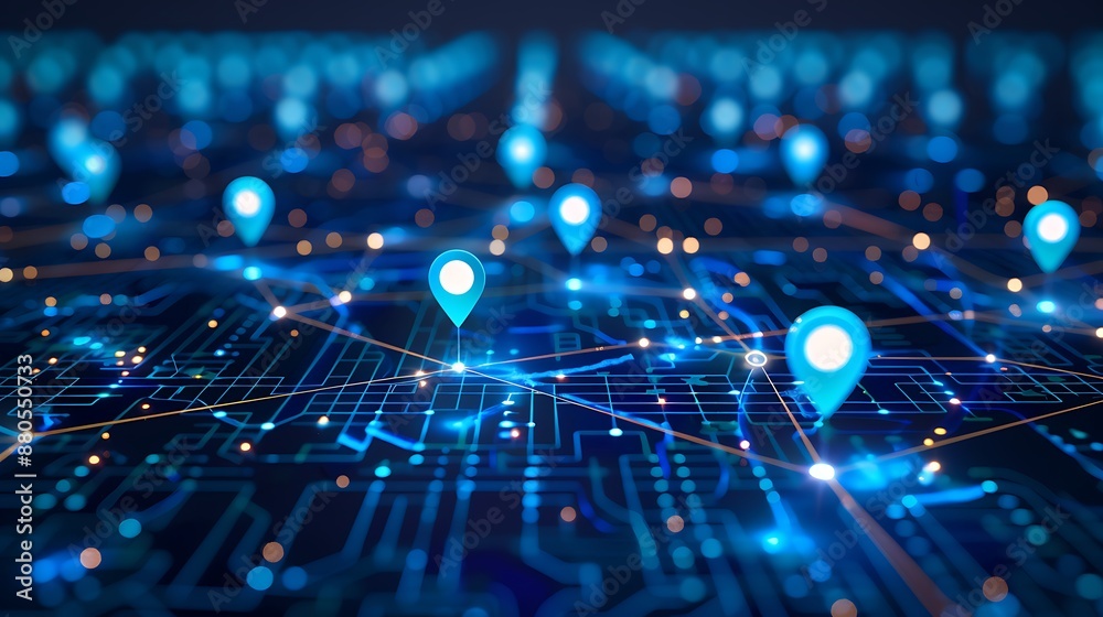 Navigating the Digital Landscape: A Futuristic Map of Interconnected Pathways Navigating the Digital Landscape: A Futuristic Map of Interconnected Pathways