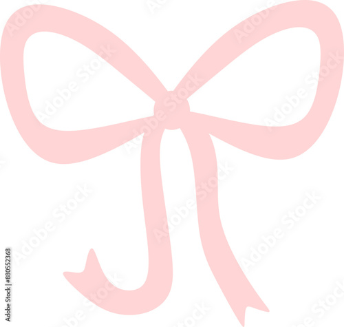 Bow Ribbon Illustration 