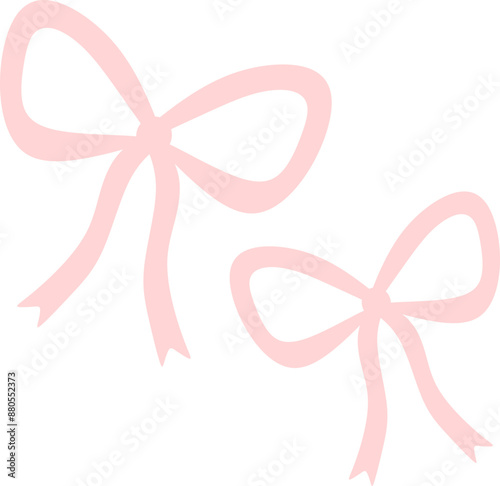 Bow Ribbon Illustration 