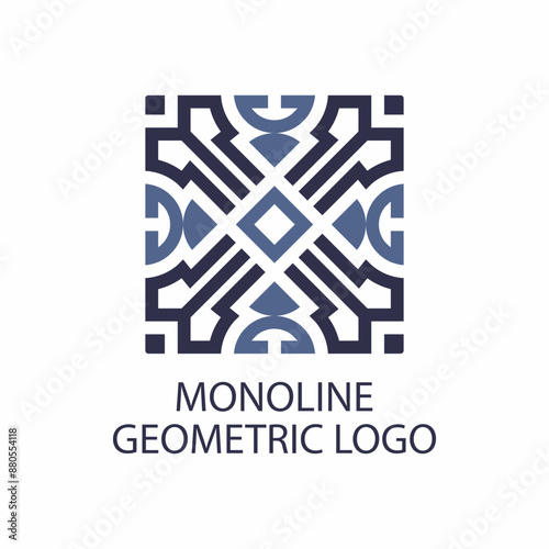 Minimal Tile and Monoline Pattern Designs for a Geometric Aesthetic