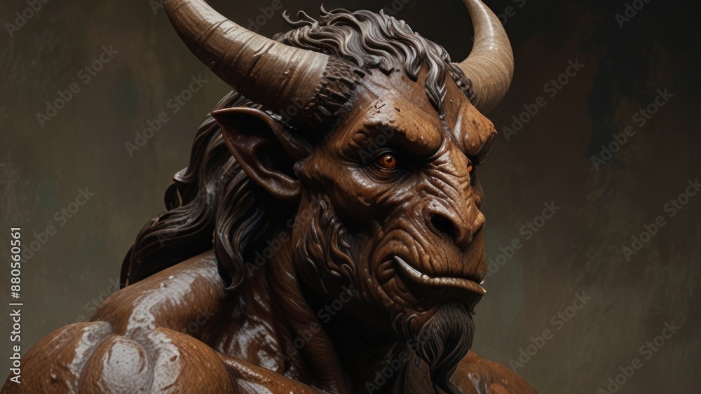 A grotesquely endearing singular minotaur his mismatch A grotesquely endearing singular minotaur his mismatch