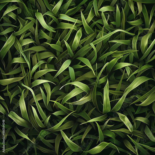 High-Quality Grass Texture for Graphic Design