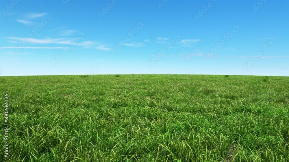 Green Grass Field Under Blue Sky Green Grass Field Under Blue Sky