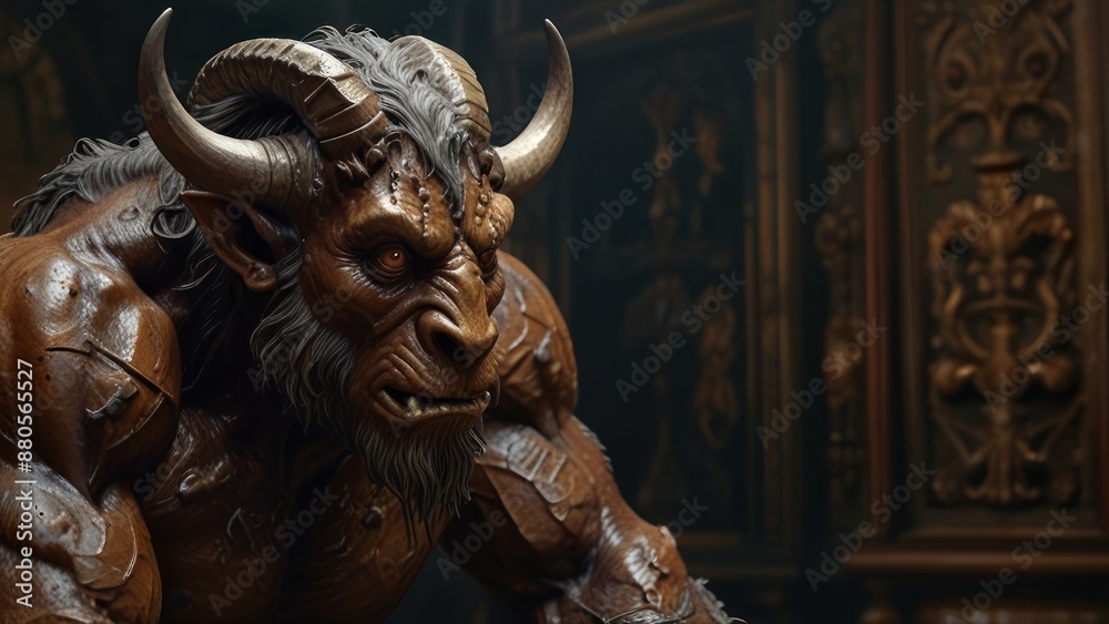 A grotesquely endearing singular minotaur his mismatch A grotesquely endearing singular minotaur his mismatch
