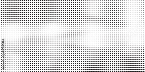 Background with monochrome dot texture. Polka dot pattern template. Background with black dots - stock vector dots basic background dots