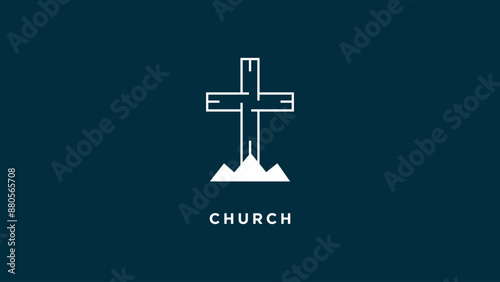 church logo design concept