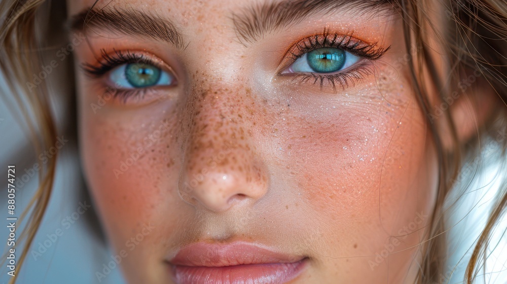 Fototapeta premium close up beautiful girl 