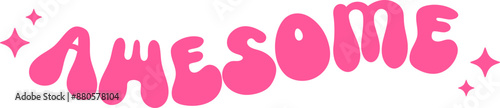 Awesome Bubble Text with Sparkles