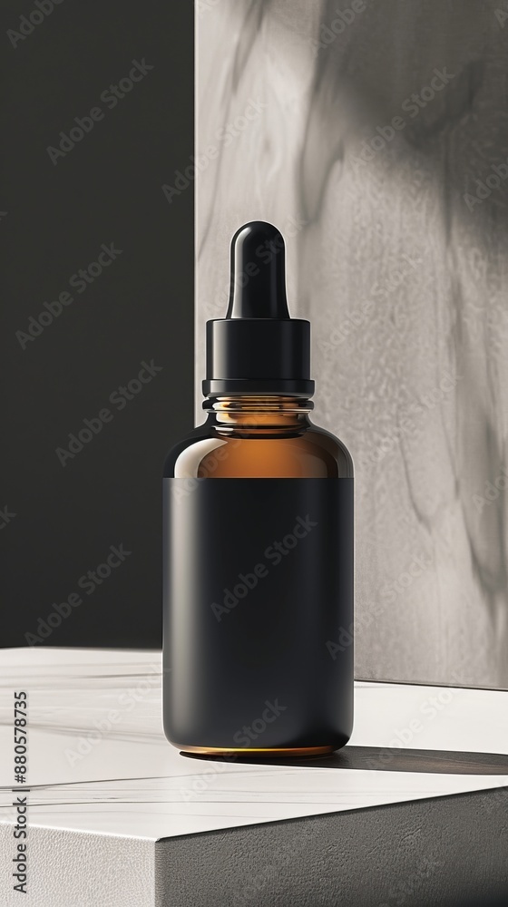 A bottle of perfume is sitting on a table A bottle of perfume is sitting on a table