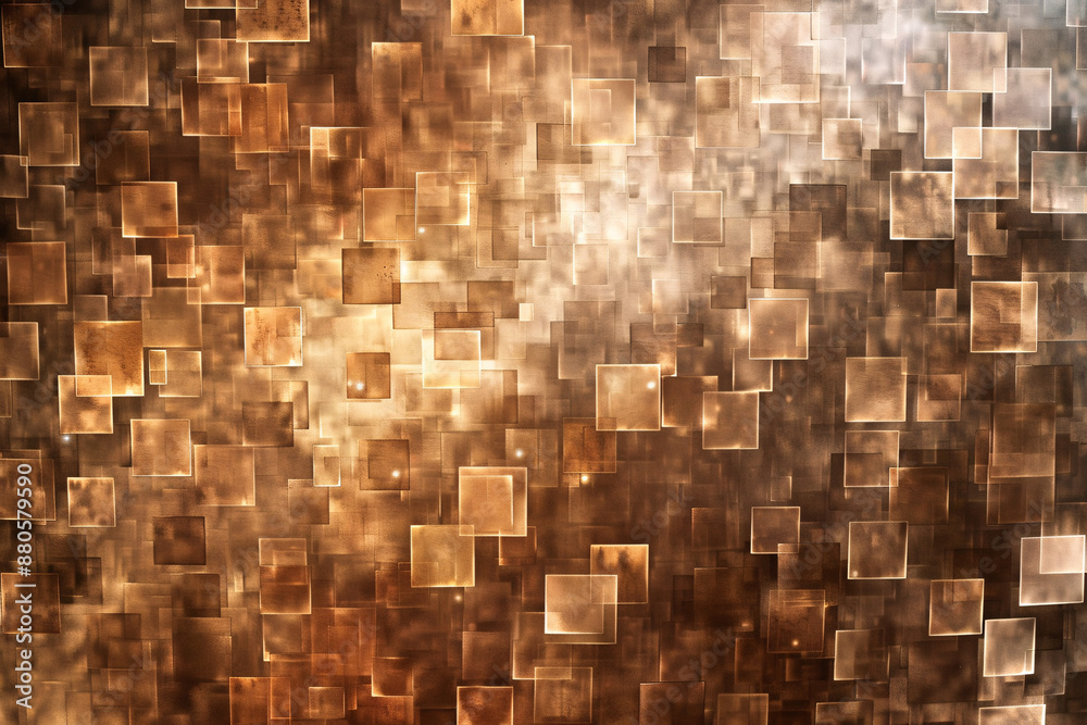 A detailed mosaic-like texture with shades of brown and tan, creating a visually rich and intricate pattern A detailed mosaic-like texture with shades of brown and tan, creating a visually rich and intricate pattern