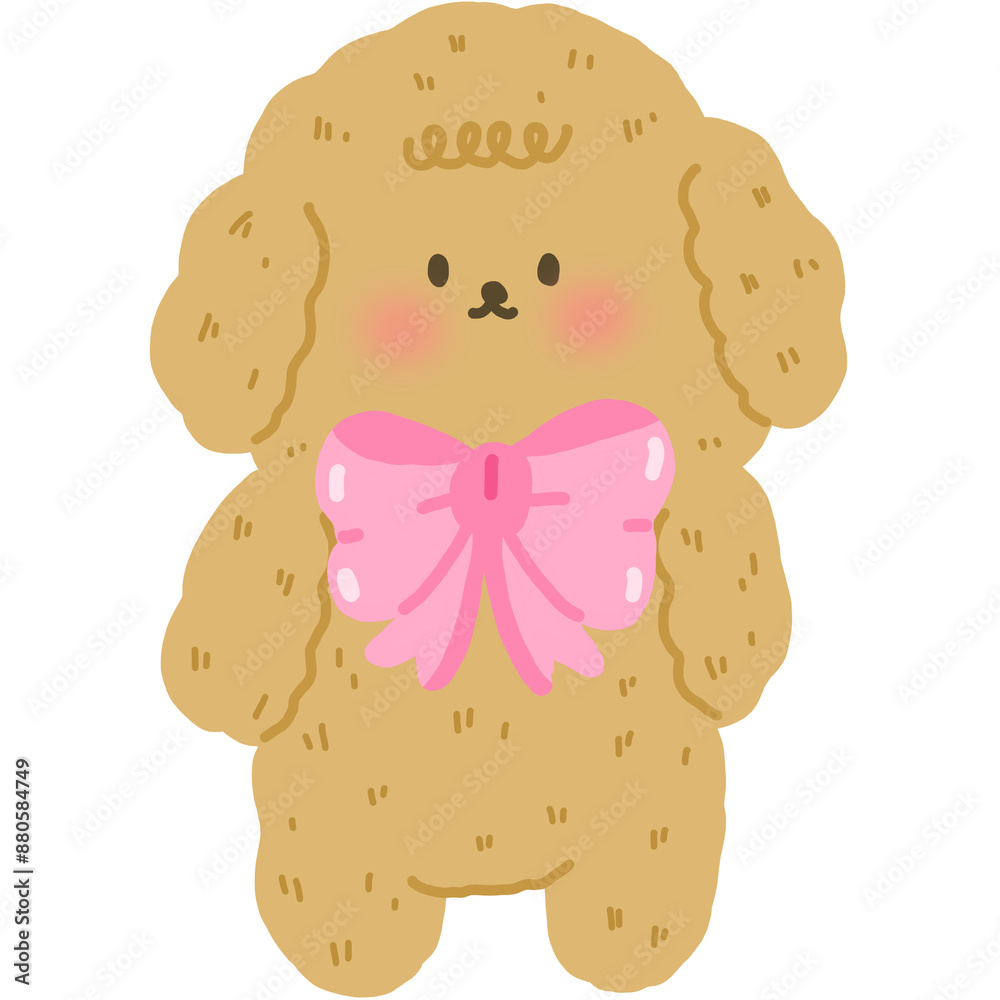 cute dog with pink bow cute dog with pink bow