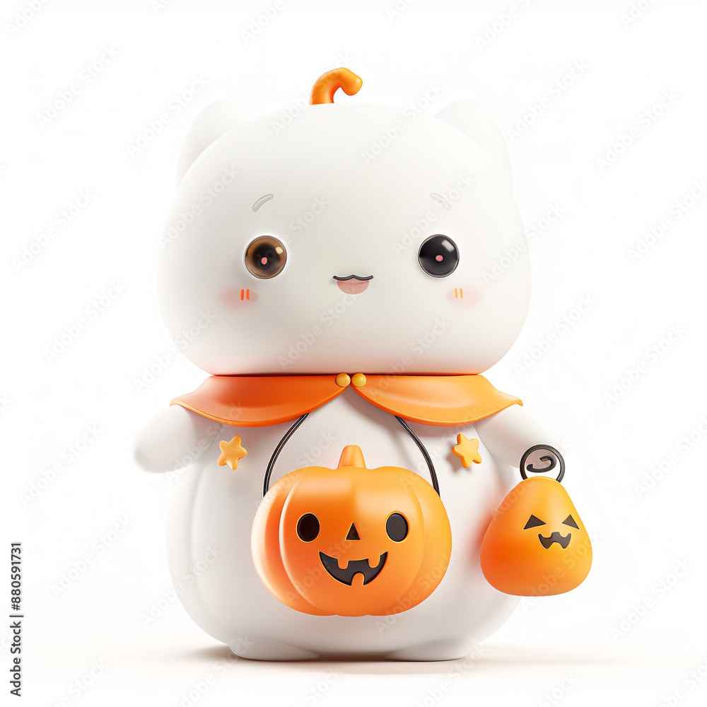 Whimsical Kawaii Halloween Character in Vibrant Colors and Playful DetailsPerfect for Adding a Touch of Cuteness to Your Projects Whimsical Kawaii Halloween Character in Vibrant Colors and Playful DetailsPerfect for Adding a Touch of Cuteness to Your Projects