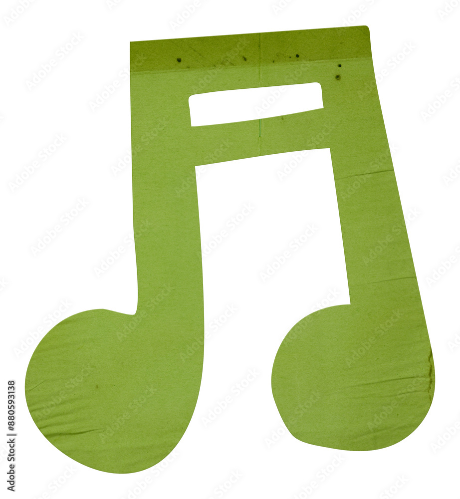 Music note png cute paper cut icon, transparent background Music note png cute paper cut icon, transparent background