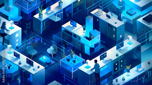 Human Productivity in Hybrid Work Environments