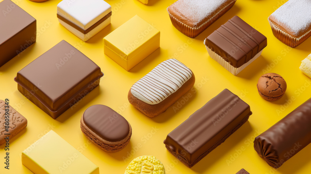 brown and yellow bakery brand identity brown and yellow bakery brand identity