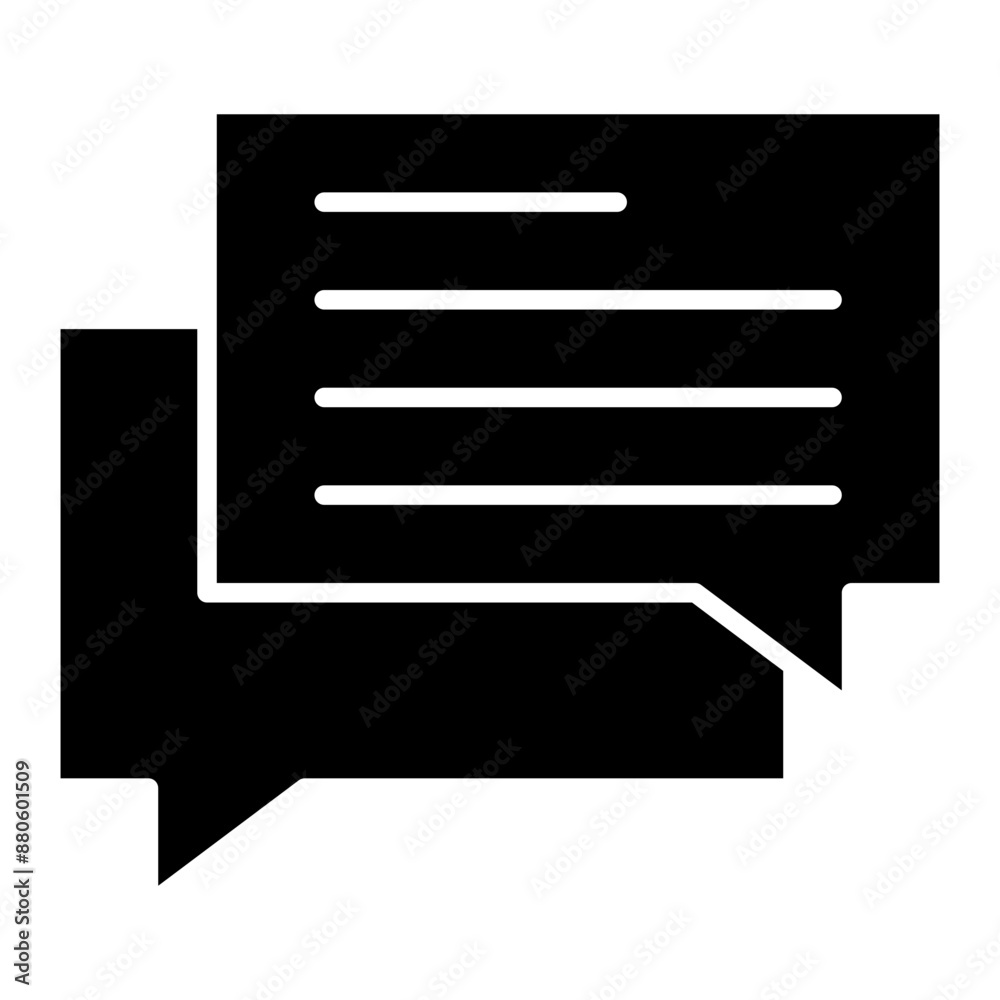 message, comment, dialogue, communication, chat box Icon message, comment, dialogue, communication, chat box Icon