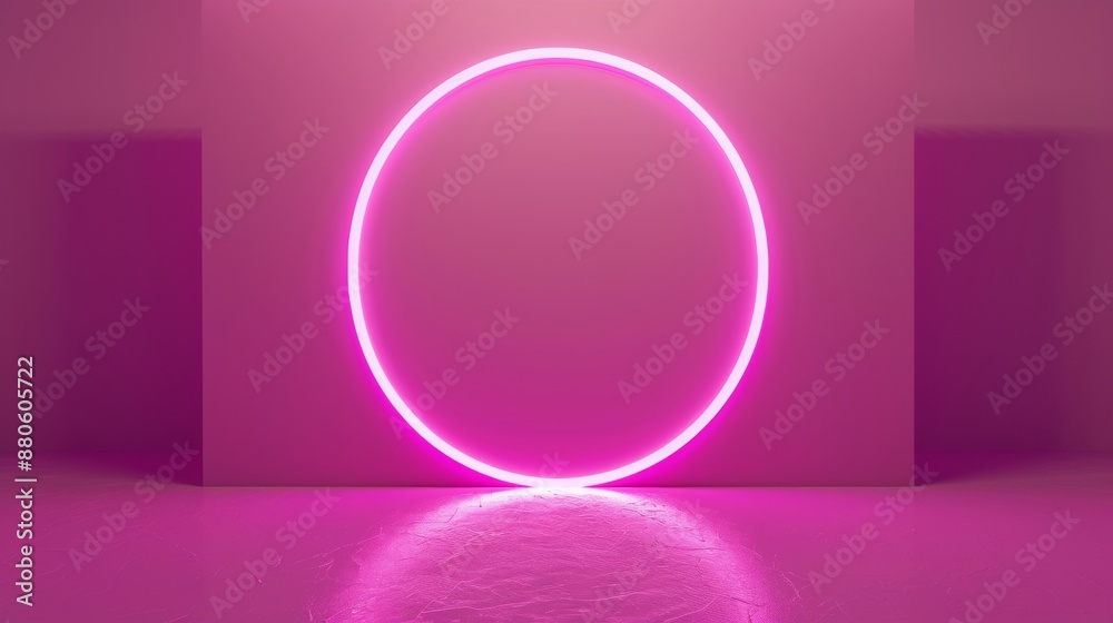 circle on a flat plain background, pink and purple colour theme circle on a flat plain background, pink and purple colour theme