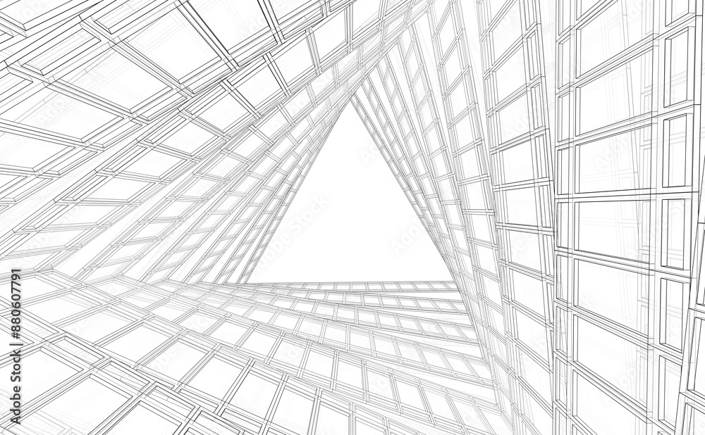 Obraz premium abstract architecture