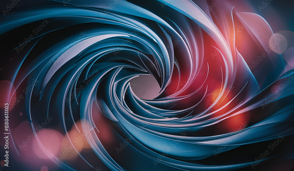 Blue and red light background. Blue and red light background.
