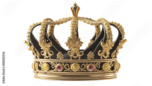 Crown on Transparent Background: Symbol of Royalty