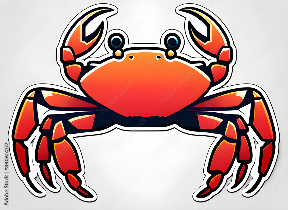 Fototapeta premium crab generative ai