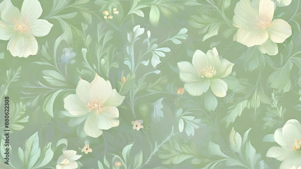 seamless floral pattern seamless floral pattern