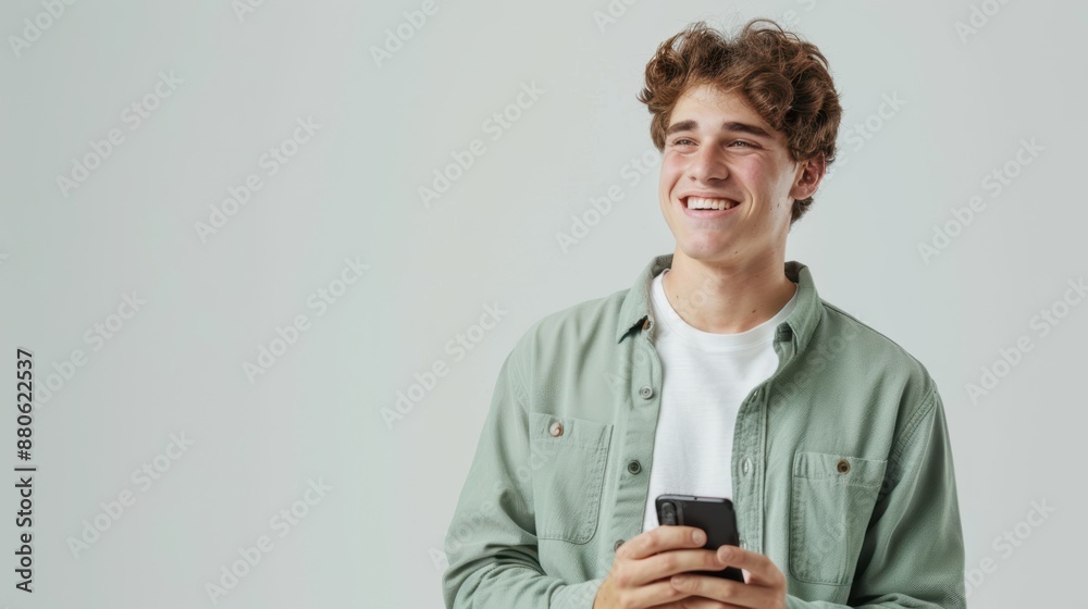 The smiling young man The smiling young man