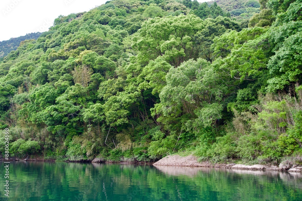 Shimanto River and Forest Scenery of Kochi Shimanto River and Forest Scenery of Kochi