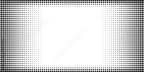 Background with monochrome dot texture. Polka dot pattern template. Background with black dots - stock vector dots basic background dots