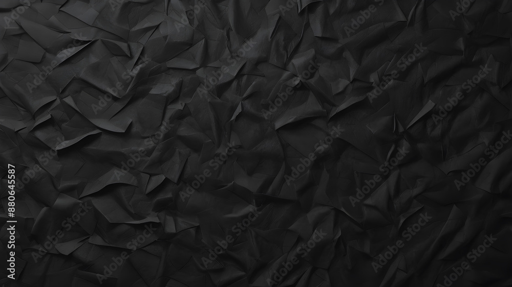 Black background of Japanese paper. Generative AI Black background of Japanese paper. Generative AI