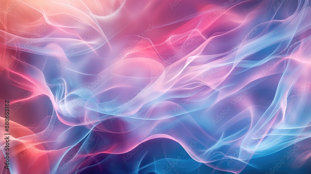 Wavy pink and purple background with glowing and smoke effect. Vibrant abstract texture for background Wavy pink and purple background with glowing and smoke effect. Vibrant abstract texture for background