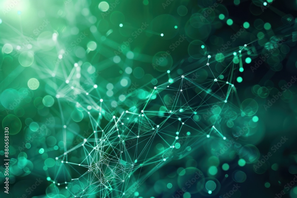 Blue light and wireframe network background. Green Technology, Green IT, csr, Green Computing Blue light and wireframe network background. Green Technology, Green IT, csr, Green Computing