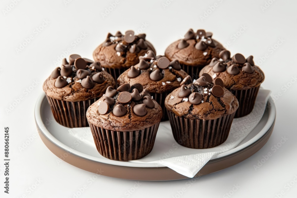 Velvety Double-Chocolate Salted Caramel Muffins Velvety Double-Chocolate Salted Caramel Muffins