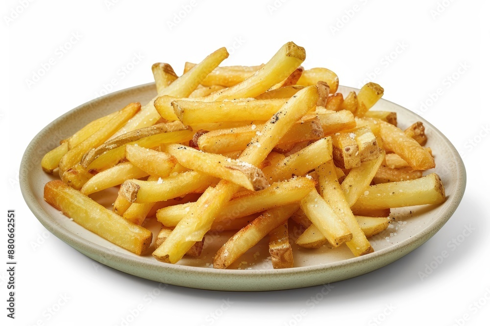 Freshly Ground Black Pepper Double-Fried French Fries Freshly Ground Black Pepper Double-Fried French Fries