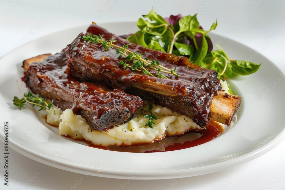 Delicious BBQ Beef Short Ribs with Granulated Onion and Garlic Seasoning Delicious BBQ Beef Short Ribs with Granulated Onion and Garlic Seasoning
