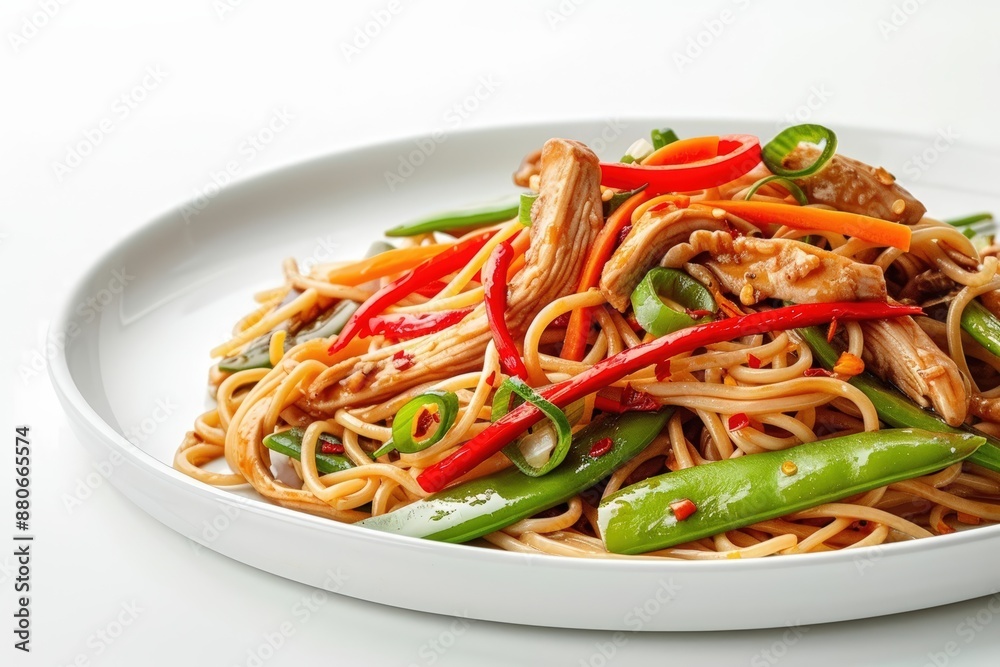 Drunken Chicken Noodles with a Rich and Flavorful Sauce Drunken Chicken Noodles with a Rich and Flavorful Sauce