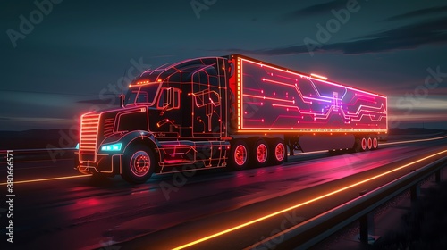 The future of trucking is here © Jakkapat