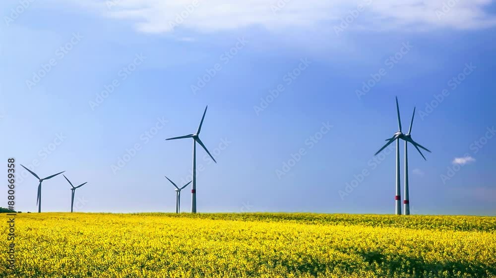 Wind farm as part of an agricultural landscape 04 Wind farm as part of an agricultural landscape 04