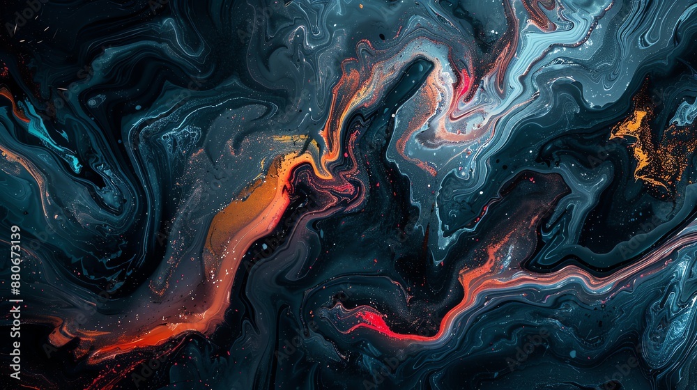 Abstract painting. Colorful marble texture. Fluid art. Abstract painting. Colorful marble texture. Fluid art.