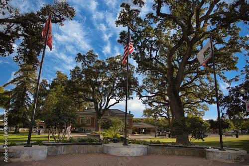 Visiting downtown Paso Robles, California, on a summer day.