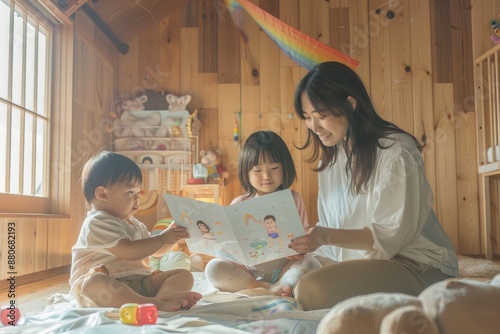 Teacher And Students Playing Educational Games In Class