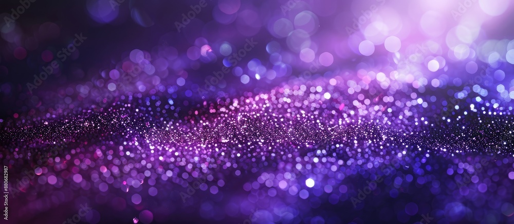 Abstract Christmas background with purple glitter texture and copy space image Abstract Christmas background with purple glitter texture and copy space image