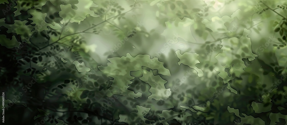 Blurred green and gray camouflage background with space for text or inscription ideal for a copy space image Blurred green and gray camouflage background with space for text or inscription ideal for a copy space image