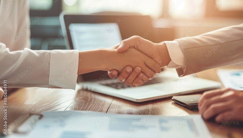 Successful teamwork handshake, Cropped shot of businessman handshake for the teamwork of business merger and acquisition. Successful teamwork handshake, Cropped shot of businessman handshake for the teamwork of business merger and acquisition.